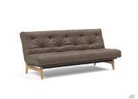 Canapé convertible pieds chêne - 43 couleurs - Aslak Innovation Living