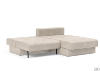 Canapé d'angle convertible réversible Akello Lounger Innovation Living