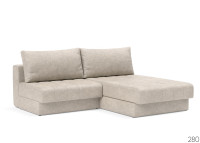 Canapé d'angle convertible réversible Akello Lounger Innovation Living