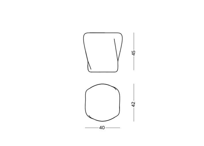 Duo de tables basses originales 7 coloris L 40...