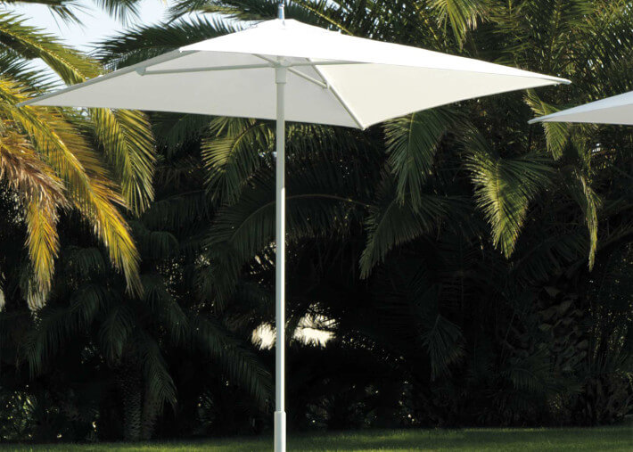 Parasol 2x2 avec sa base taupe gris graphite ou...