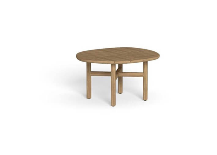 Table basse d'extérieur en teck 77x68 - Jun par...