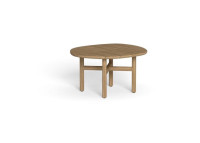 Table basse d'extérieur en teck 77x68 - Jun par Talenti