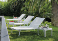 Table basse de jardin ou d'interieur 3 coloris - touch par talenti