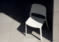 Set de 4 chaises de repas extérieur en polypropylène - Tina par My Your