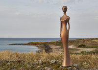 Statue corps femme en polyéthylène bronze - Pénélope My Your