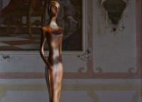 Statue corps femme en polyéthylène bronze - Pénélope My Your