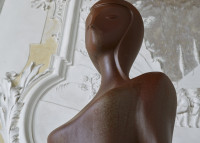 Statue corps femme en polyéthylène bronze - Pénélope My Your