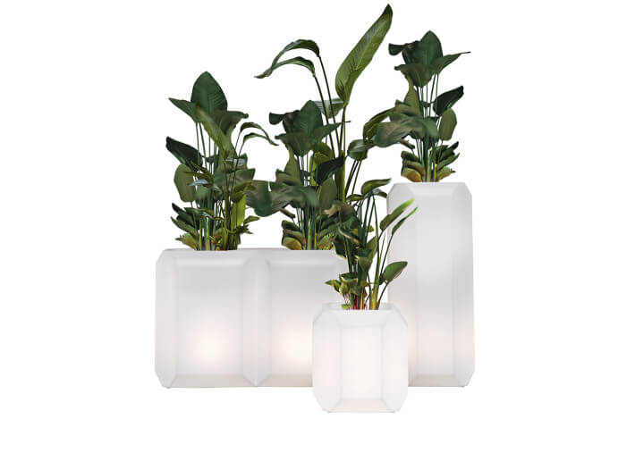 Jardinière lumineuse ou seau à glace ou boisson...