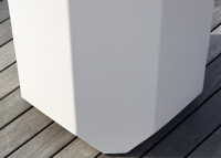 Pot ou jardinière en Poleasy blanc - Gem par My Your