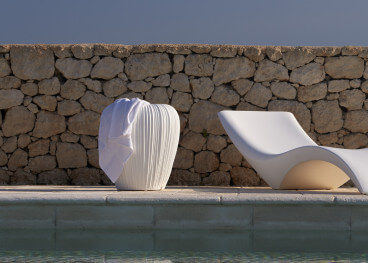 Set de 2 jardinières blanches Tailles S & L - Skin par My...