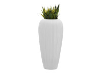 Set de 2 jardinières blanches Tailles S & L - Skin par My Your