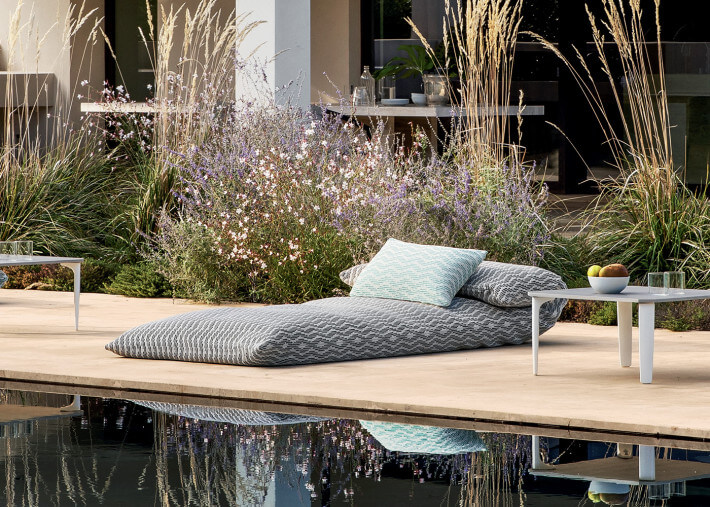 Matelas de jardin - piscine 1 ou 2 places 2...