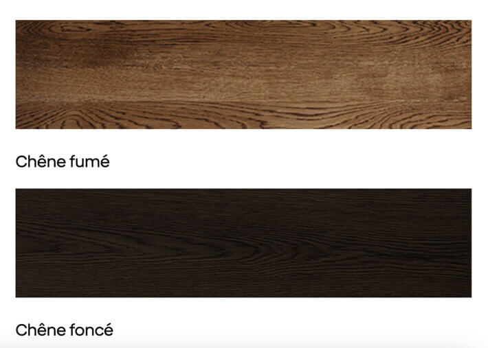 Table d'appoint en marbre en chêne et marbre-...