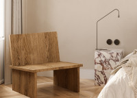 Cube block en marbre - Coi marbre pillar par Un'Common