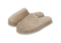 Chausson de bain beige ou gris foncé - Haven par Luin Living