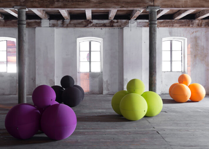 Assise 3 places originale et ludique - ball...