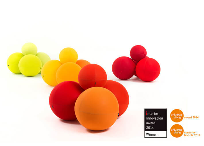 Assise 3 places originale et ludique - ball...