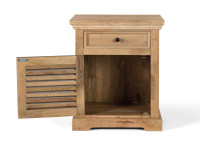 Table de chevet en manguier massif par Giner & Colomer