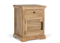 Table de chevet en manguier massif par Giner & Colomer