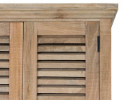 Armoire double en bois de manguier naturel par Giner & Colomer