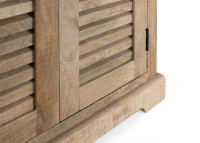 Armoire double en bois de manguier naturel par Giner & Colomer