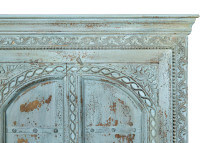 Armoire bleue en bois de manguier par Giner & Colomer