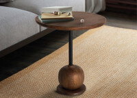 Table d'appoint originale en bois de manguier par Giner & Colomer