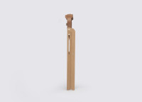 Chaise pliante Ika en chêne naturel – Design contract – Ondarreta