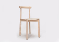 Chaise design Mibu Ondarreta vue de trois quarts