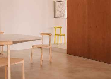 Chaise Mibu Ondarreta design japonais contemporain 2