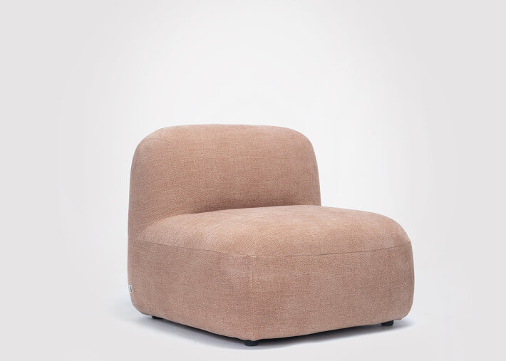 Fauteuil Gumi Central vue de trois quart