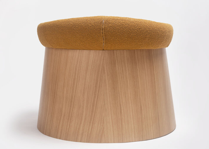 Fauteuil Ginger par Ondarreta – vue arrière