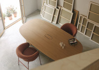 Table design Ginger Ondarreta en vue de haut