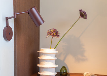 Applique murale extensible beige ou bordeaux - Bilbao...