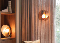 Suspension originale en verre ambre ou marron Toledo - It's About Romi