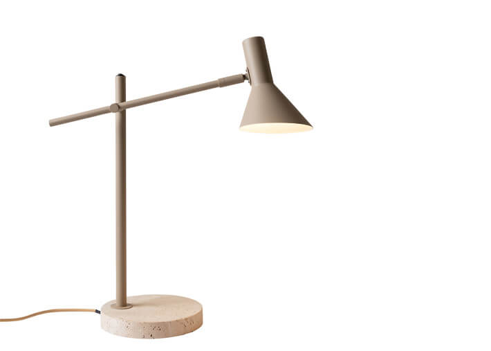 Lampe de bureau orientable bordeaux ou sable...