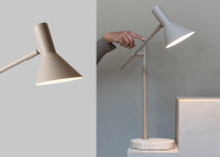 Lampe de bureau orientable bordeaux ou sable Izmir - It's About Romi