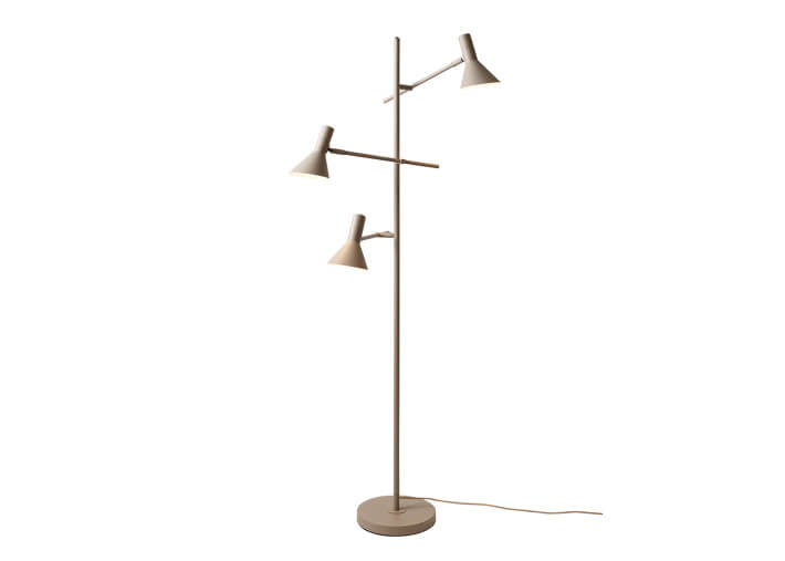 Lampadaire design orientable bordeaux ou sable...