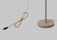 Lampadaire design orientable bordeaux ou sable Izmir - It's About Romi