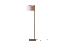 Lampadaire design taupe et abat-jour 4 coloris Boston It's About Romi
