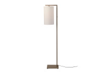 Lampadaire taupe et abat-jour cylindre 4 coloris Boston Its About Romi