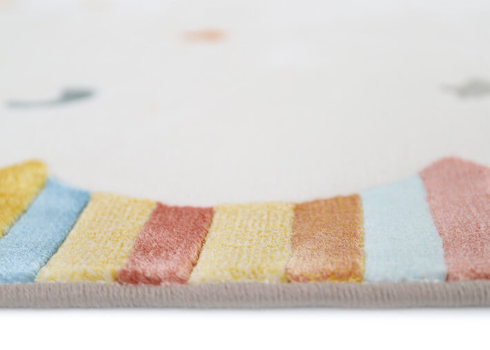 Tapis enfant original motif oiseaux - Dancing...
