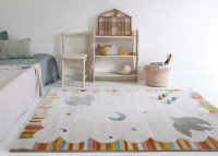 Tapis enfant original motif oiseaux - Dancing Bird par Nattiot
