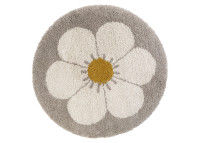 Tapis rond motif fleur 2 coloris - Bohemian Daisy par Nattiot