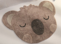 Tapis chambre enfant coton lavable koala little Oslen par Nattiot