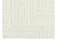 Tapis en laine au design chic kaki écru ou beige - Denali Maison Yak