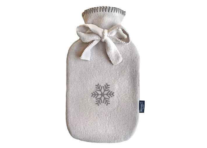 Bouillotte Olaf blanche motif flocon de neige Eagle Products