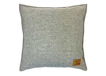 Coussin Curt gris en laine mérinos vierge Eagle Products 2