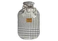 Bouillotte Arthur en laine mérinos grise Eagle Products